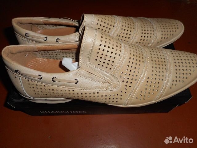 Туфли мокасины новые р 41