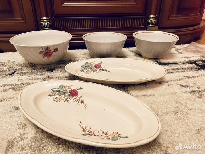 Салатники и селёдочницы СССР