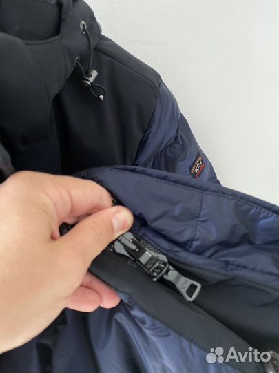 Пуховик длинный L-5XL paul & shark оригинал