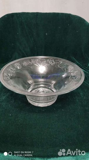 Ваза,конфетница, хрусталь
