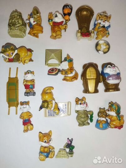 Египетские кошки Киндер сюрприз из 90х