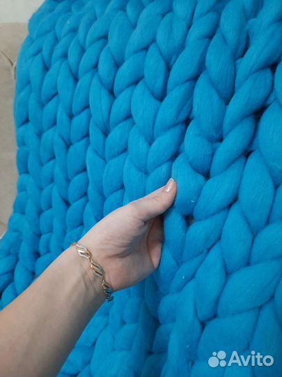 Плед из шерсти мериноса