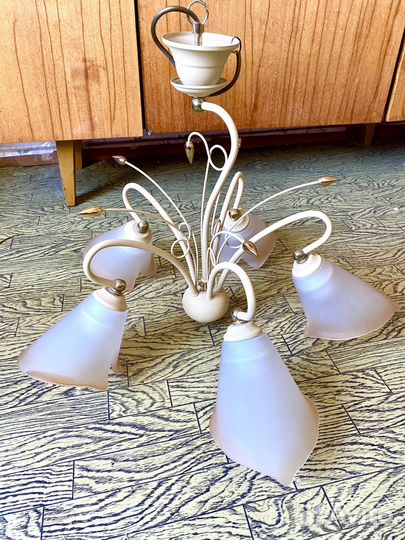 Люстра,Польша.б/у цена 2500