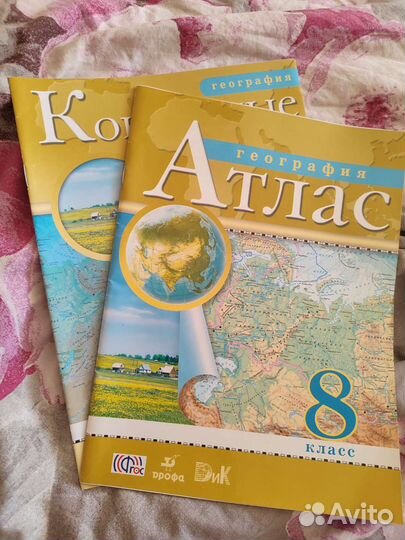 Учебники и рабочие тетради 8 класс