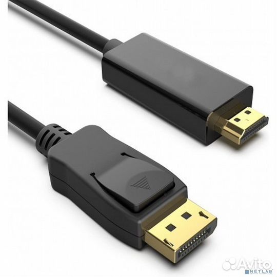 KS-is KS-744-1.8 Кабель DP 20M hdmi 19M 4K экран.1.8м