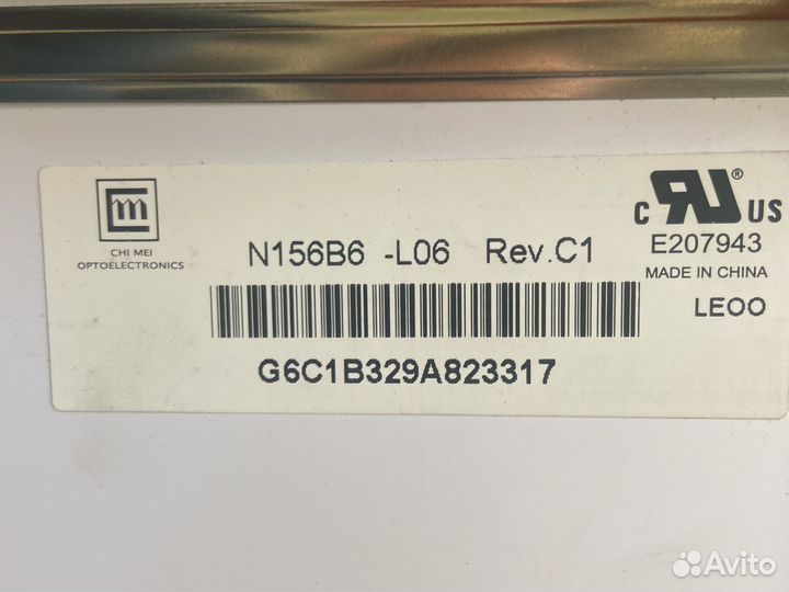 Матрица 15.6 40 pin