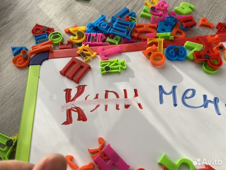 Азбука магнитная, для рисования, для детей