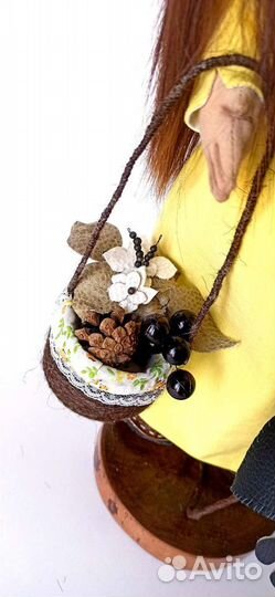 Текстильная интерьерная кукла