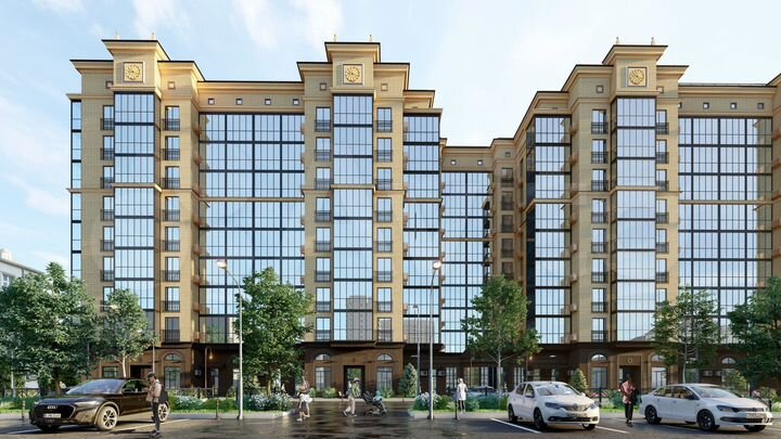 3-к. квартира, 85,8 м², 5/9 эт.