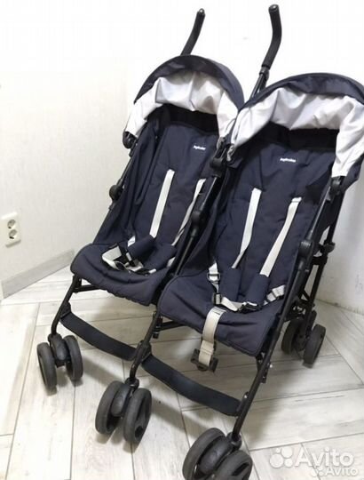 Коляска для двойни