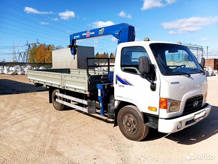 Hyundai HD78 с КМУ, 2015