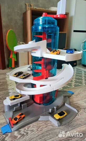 Детская игра парковка гараж для машин