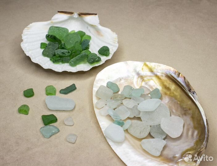 Морское стекло / Разные цвета