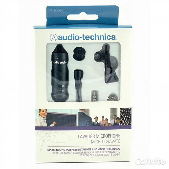 Микрофон петличный Audio Technica ATR3350