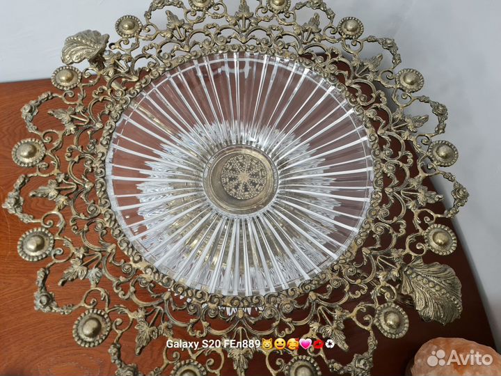 Фруктовница бронза