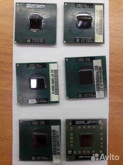 Процессоры для ноутбука, компьютера