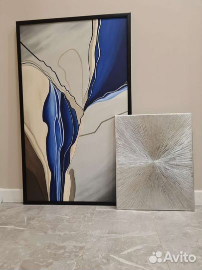 Интерьерная картина абстракция 100х60