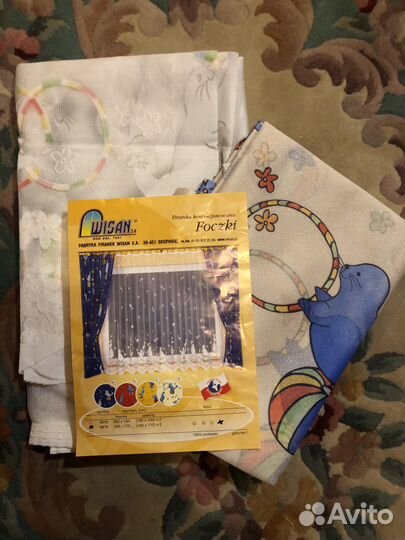 Шторка в детскую комнату