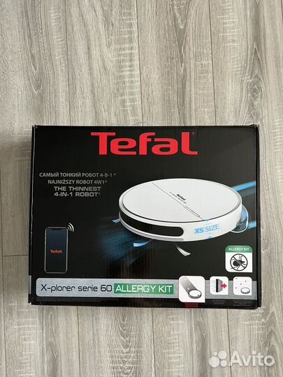 Робот пылесос tefal 60