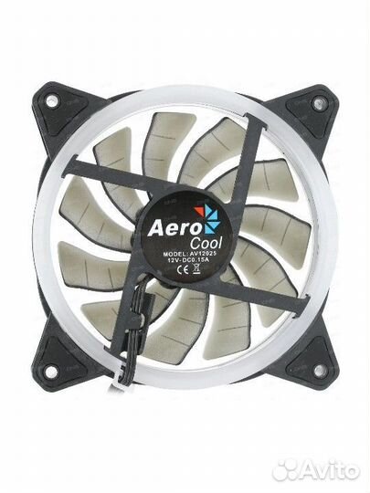 Вентилятор (кулер) AeroCool Rev RGB 120мм новый