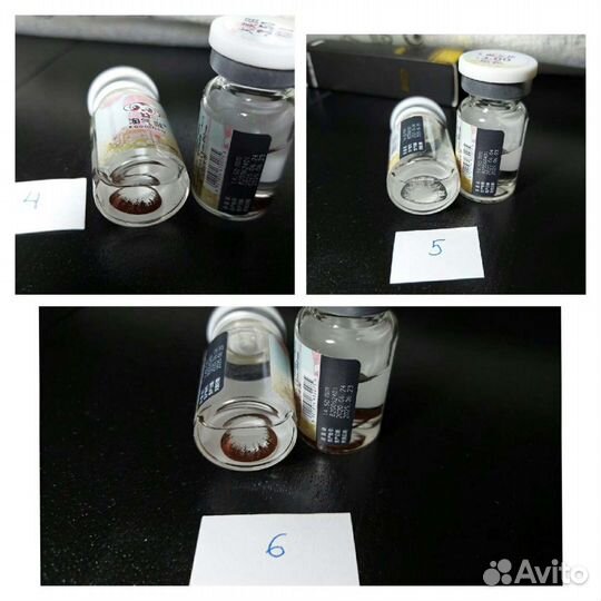 Новые цветные/оттеночные линзы -3,00 -3,25 -3,50