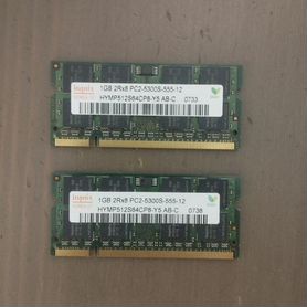 Оперативная память DDR2 для ноутбука