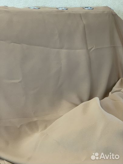 Шторы Капучино на люверсах 145*265