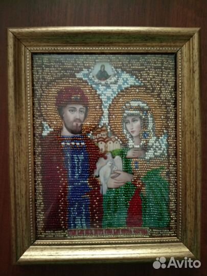 Икона Пётр и Феврония