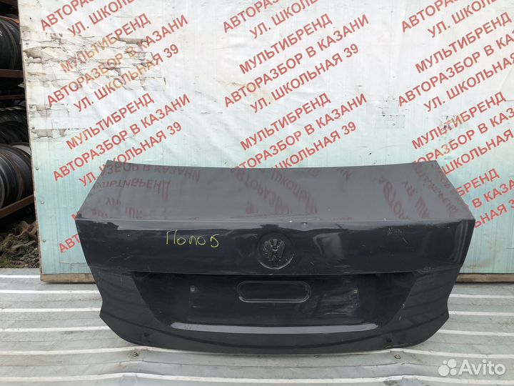 Крышка багажника Фольксваген Поло 5