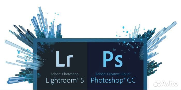 Adobe Photoshop и Lightroom лицензия на год