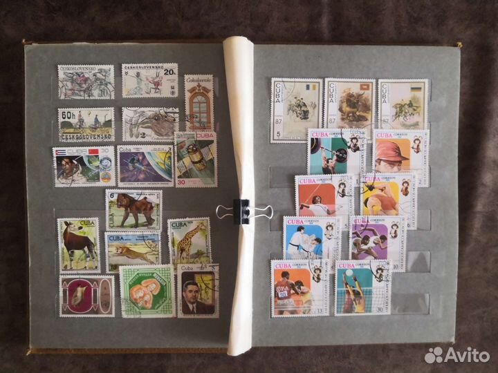 Марки иностранные 20-80 г.г