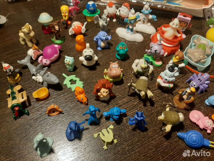 Игрушки из киндера 90х и далее