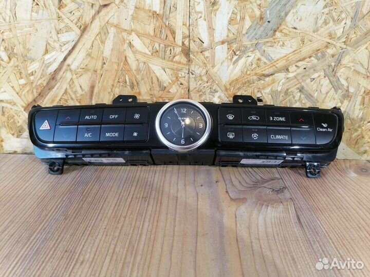 Kia quoris Панель Блок климата