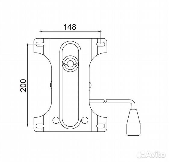 Механизм качания для кресла (топ-ган)