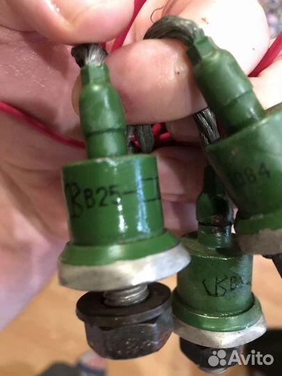 Радиолампы 6 Г7, 2Ц2С, Диод силовой В25-10