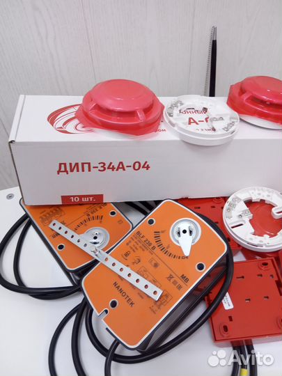 Пожарный извещатель маяк-12-С красный