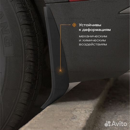 Брызговики на Citroen Berlingo