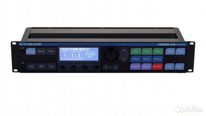 Вокальный процессор TC Helicon voice live rack