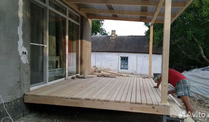 Строительство пристроек, ремонт дачных домов