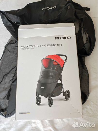 Москитная сетка recaro для коляски citylife новая