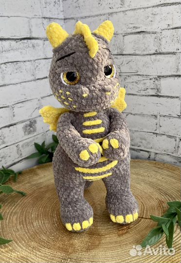 Мягкая игрушка дракон