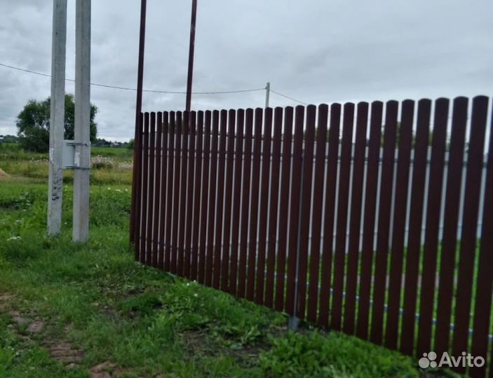 Евроштакетник Металлический штакетник