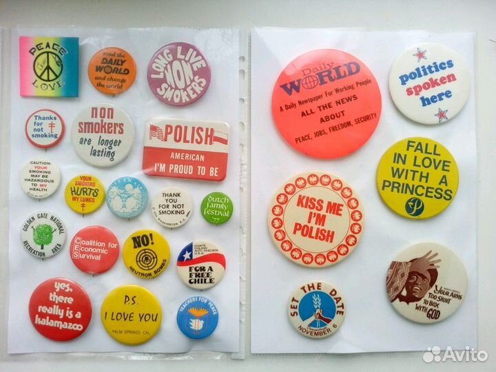 Коллекция значков Бокс, америк, гербы СССР