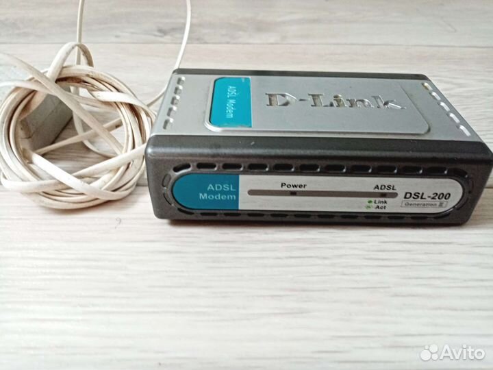 Adsl модем D-Link DSL-200