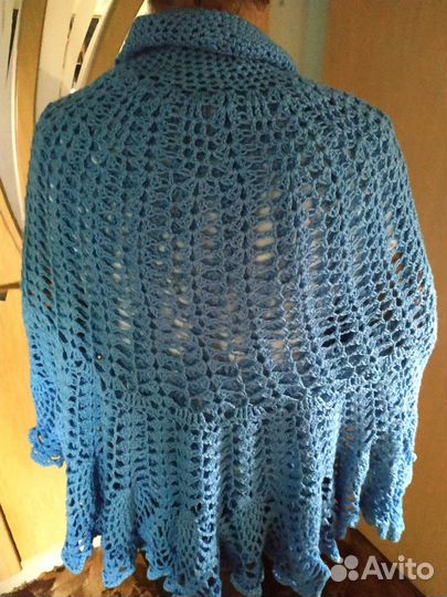 Скатерть-шаль ажурная