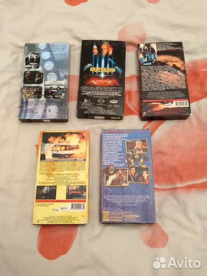 Кассеты VHS (зарубежные фильмы)