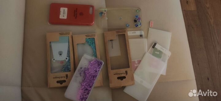 Чехлы и стекла на iPhone 7 plus