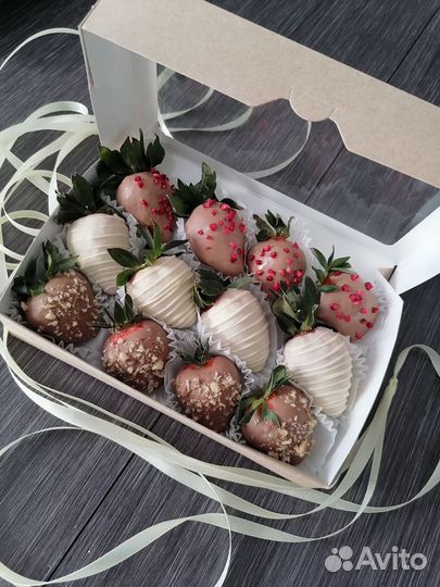 Клубника в шоколаде