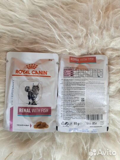 Влажный корм Royal Canin Renal для кошек с хпн