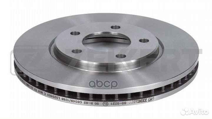 Диск торм. перед. Chrysler Voyager IV 00- Dodge